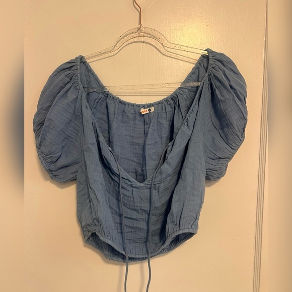 Anthropologie Sundry Puff
Sleeve Blouson Top Size M $148 - Picture 2 of 5